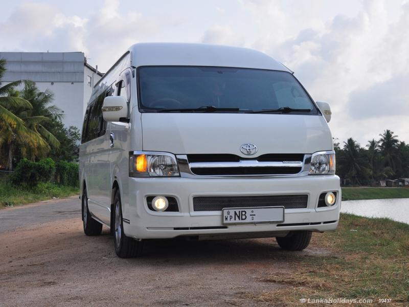 Super Luxury Van - Rent a Car Van Sri Lanka